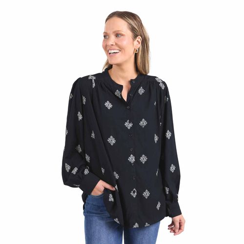ELM Georgina Print Blouse